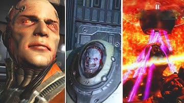 Quake 4 - Makron and Nexus Boss Fight & Ending