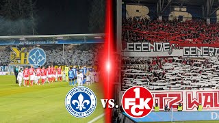 👹🔥 Am SUPPORT lag es nicht... | SV Darmstadt 98 vs. 1. FC Kaiserslautern | Stadionvlog [4K]