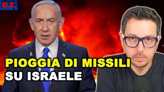 PIOGGIA DI MISSILI SU ISRAELE | NETANYAHU SALVA SÉ STESSO e condanna gli israeliani e l’Europa