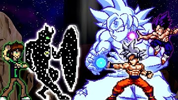 Ben 10 Omniverse (all form) VS Mastered Ultra Instinct Goku in Jump Force Mugen