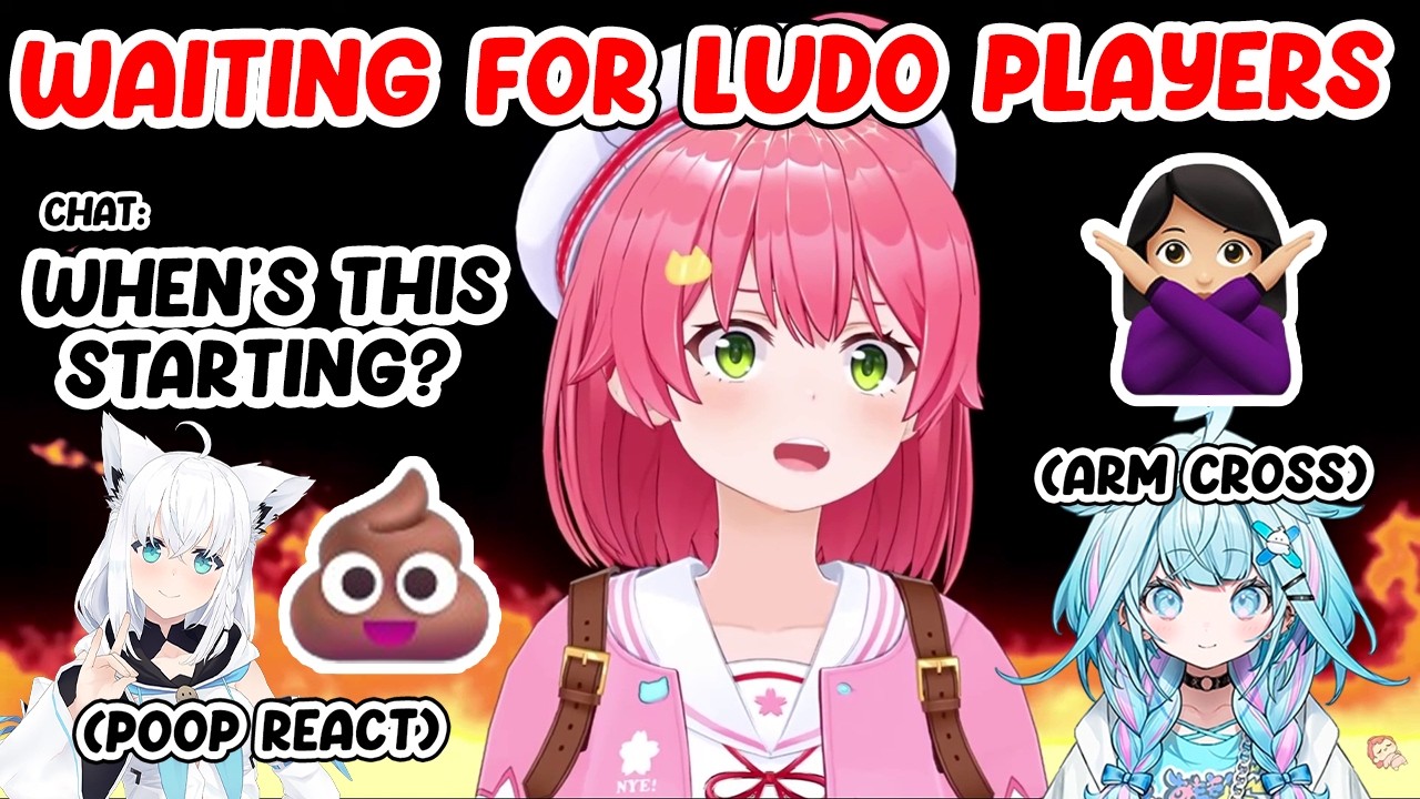 Miko's Viewers and Holomems Know Exactly How to Tease Her While She Waits for Ludo Players