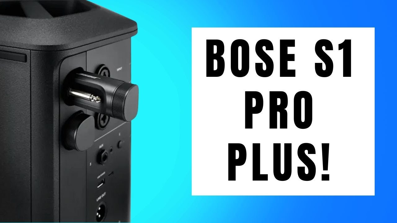 The Bose S1 Pro Plus Is Coming Soon! 