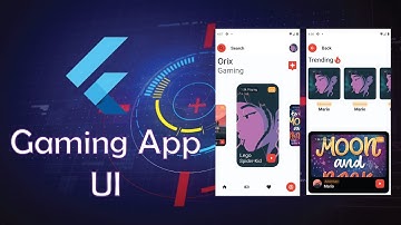 Flutter Gaming App UI - Custom PageView Transform - Flutter UI