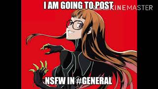 Futaba Sakura posts NSFW in #general