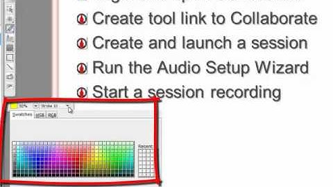 Blackboard Collaborate, Part 3, The Whiteboard