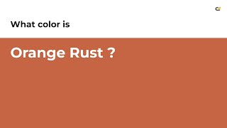 Exclusive Orange Rust color #c56543 hex color - Orange color - Cool color c56543 Details