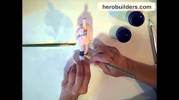 MAKING OF A BOBBLE HEAD TUTORIAL - EPISODE 5 - PAINTING
