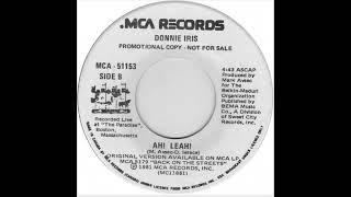 Donnie Iris - Ah Leah 1980