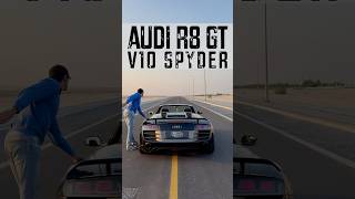 OMG the sound!! AUDI R8 GT V10 SPYDER - Best sounding car ever? DJI MIC 2