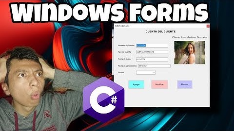APRENDE Windows Forms DESDE 0 Utilizando el Lenguaje de Programación C# en Visual Studio 2022💻