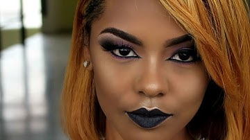 MakeOver Mondays Ep. 3 by Petite-Sue Divinitii | Edgy Dramatic Makeup Look | PETITE-SUE DIVINITII