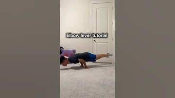 Elbow lever tutorial #fitness #calisthenics #shorts