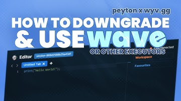 HOW TO DOWNGRADE ON ROBLOX AND USE ANY ROBLOX EXECUTOR (2025)