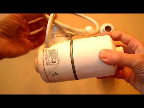 Video: Leomax water heater. Reviews about the flowing electric tap-water heater 