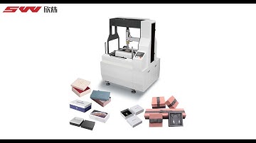 Automatic Rigid Box Wrapping Forming Making Gift Box Making Machine