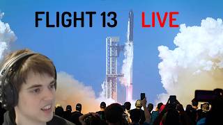 Live Reaction to Starship Flight 13!