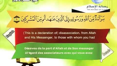 الشيخ مصطفى اللاهوني سورة (التوبة)