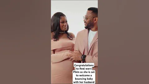 Congratulations to Real warri Pikin as she is set to welcome a bouncing baby with her husband
