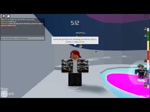 How To Copy Or Paste On Roblox Chat Youtube - how to paste in roblox pc