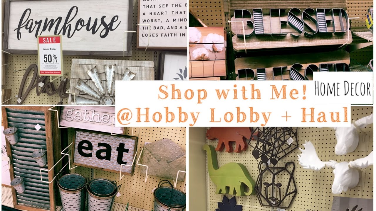 SHOP WITH ME  HOBBY LOBBY HAUL - YouTube pictures, interior, home decor, ideas, and design Hobby Lobby Beach Decor 720 x 1280