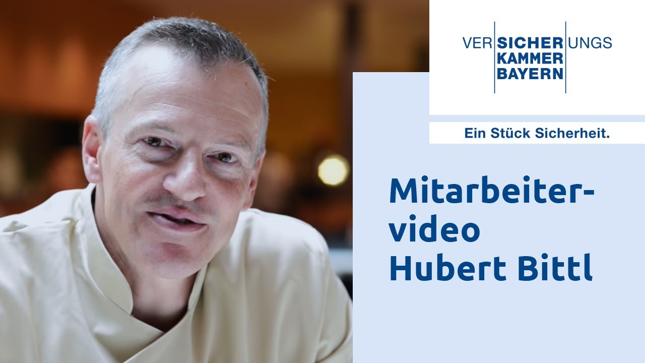 Mitarbeitervideo Hubert Bittl Versicherungskammer Bayern Youtube