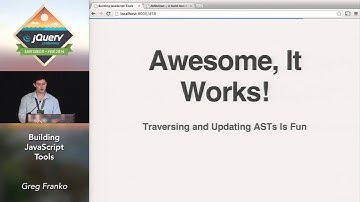 Building JavaScript Tools - Greg Franko