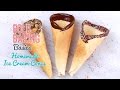 How to Make Homemade Ice Cream Cones - Gemma's Bold Baking Basics Ep  5