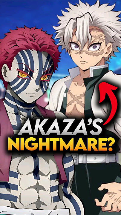 What if Sanemi fought Akaza instead of Rengoku during Mugen Train Arc? Demon Slayer Theory #shorts