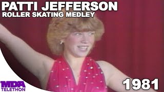 Patti Jefferson - Roller Skating Medley | 1981 | MDA Telethon