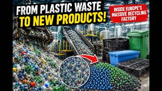 We Turned Plastic Waste Into Useful Products! Inside Europe’s Massive Recycling Factory