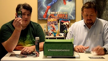 ThinkGeek Capsule #2 Unboxing –  August 2017