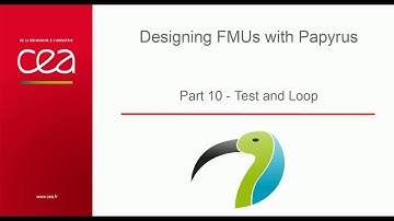 [Designing FMUs with Papyrus] 10 - Modeling a loop with stop condition