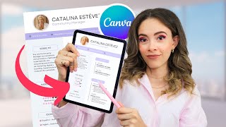 ¿Cómo crear un CV curriculum con CANVA? Plantilla gratis