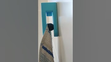 Gravity auto locking hanger for towel 3D Printed #3dprinting