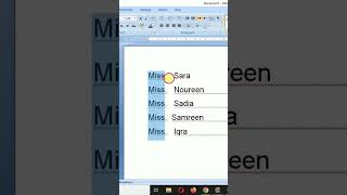 How to Delete Multiple Words at once In Ms Word | Delete Shortcuts.