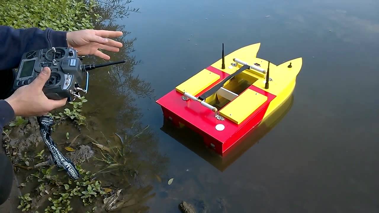 Радиоуправляемый кораблик для рыбалки
