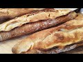 Frische französische Baguettes