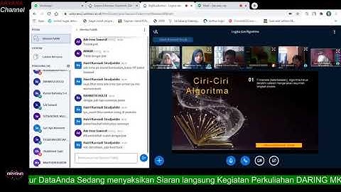 Kuliah DARING Algoritma & Struktur Data