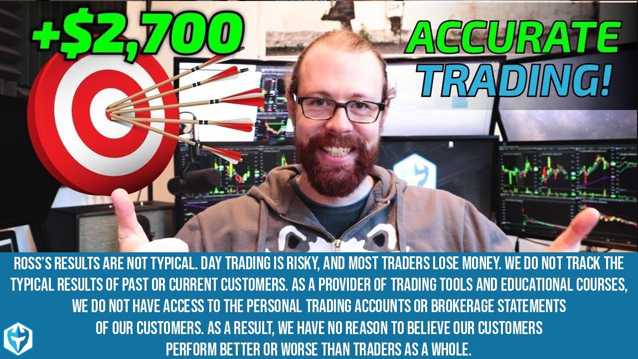 100% Accuracy on Five Trades! +$2,700! | Ross' Trade Recap - YouTube