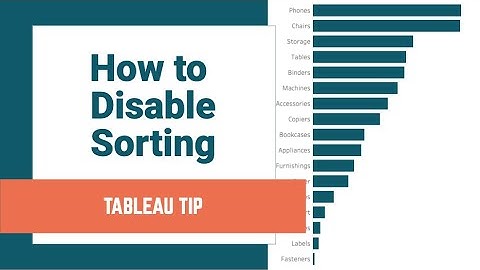 How to Disable Sorting