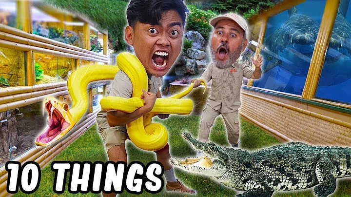 10 Things You Should NOT Do at the Reptile Zoo..