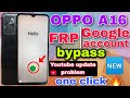 Oppo A16 FRP BYPASS Oppo (CPH2269) Without Pc Google Account Bypass | New Trick 2024