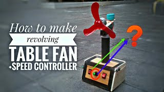 How to make tablefan