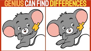 【Spot the Difference】⚡Genius can find differences!! | Find 3 Differences between two pictures