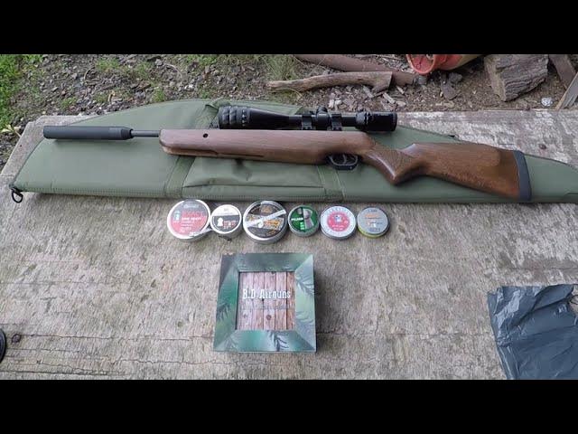 25 Cal. Hatsan Mod 70 Break Barrel Air Rifle Tested UK Spec. 