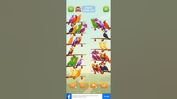 Bird sort puzzle walkthrough #viral #shorts #trending #short #birds