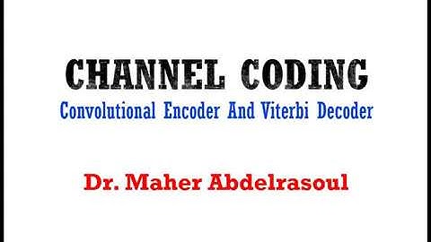 Convolutional Encoder and Viterbi Decoder