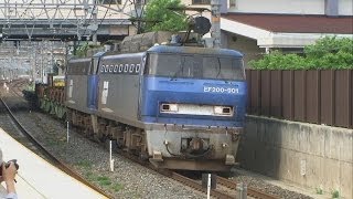 【EF200-901】東海道本線　島本駅通過(+EF200-17次位無動回送)