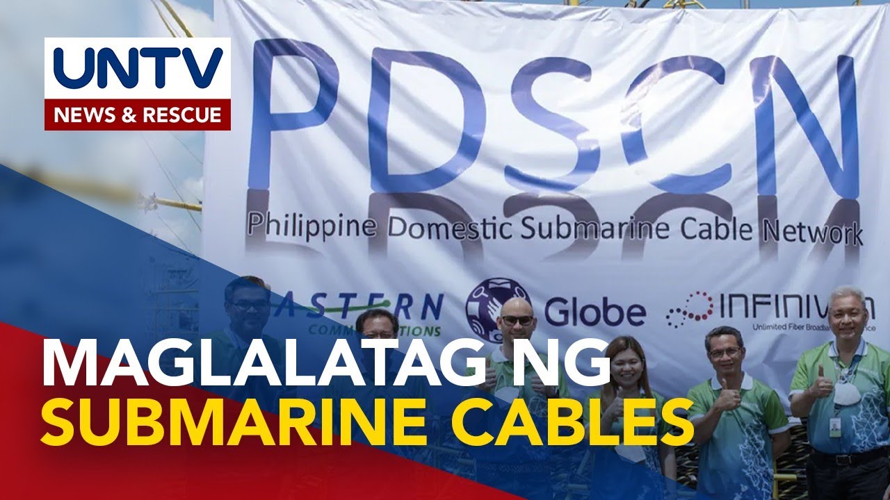 Submarine cables, ilalatag sa ilang bahagi ng bansa sa ilalim ng P16-B ...