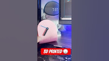 Modern Design 3D Printed Clock
